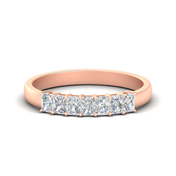 7-stone-radiant-cut-0.50-carat-wedding-band-in-rose-gold-FD8008RAB-0.50CT-NL-RG