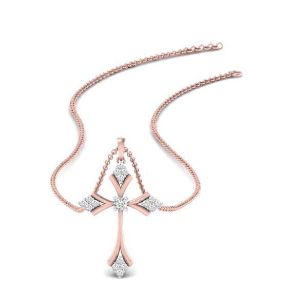 affordable-diamond-pendant-necklace-in-rose-gold-FDPD10866-NL-RG