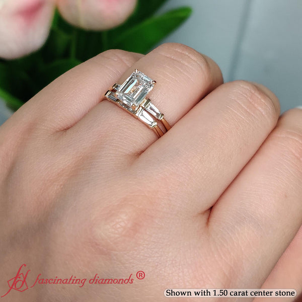 Emerald-Cut-Bar-Baguette-3-Stone-Lab-Diamond-Engagement-Ring-In-FDENS100RANGLE-YG