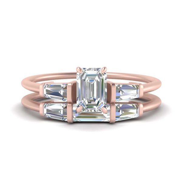 emerald-cut-bar-set-diamond-ring-with-matching-3-baguette-wedding-band-in-FDENS100EM-NL-RG