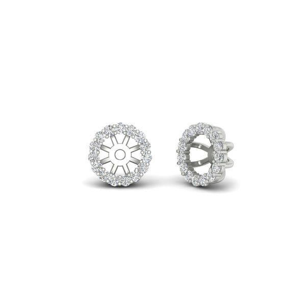 Halo Earring Jacket For 1 Carat Studs