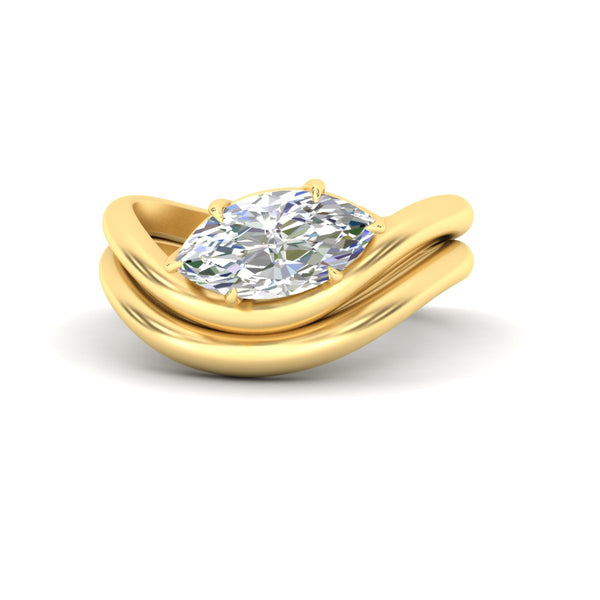 marquise-cut-wave-solitaire-wedding-band-set-in-yellow-gold-fdens11566mq-nl-yg-w2.jpg