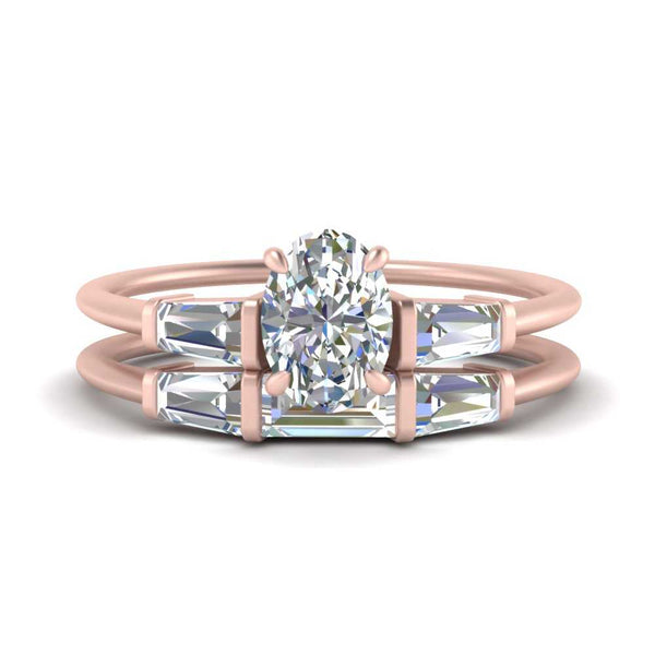 oval-shaped-bar-set-diamond-ring-with-matching-3-baguette-wedding-band-in-FDENS100OV-NL-RG