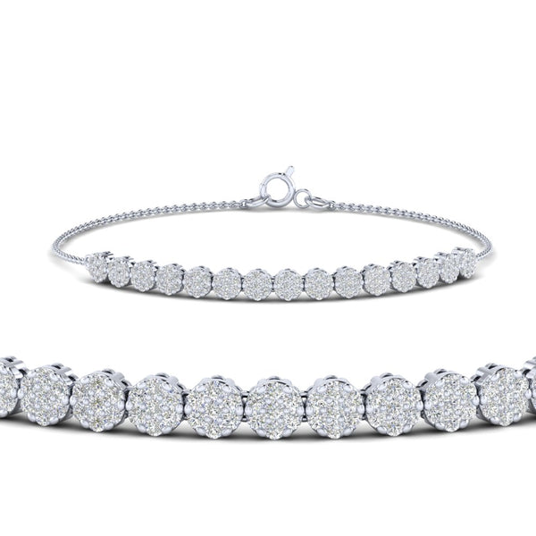 dazzling-round-cluster-tennis-bracelet