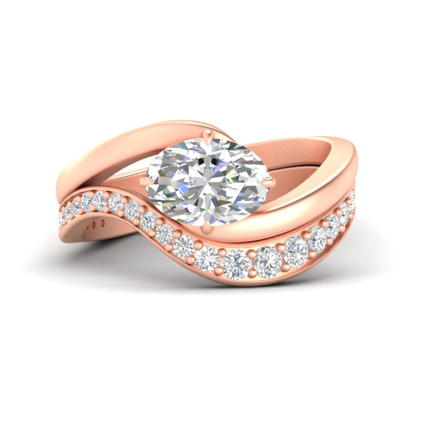 swirl-oval-east-west-diamond-wedding-ring-set-in-rose-gold-fd11522-nl-rg
