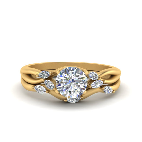 twisted-diamond-round-cut-wedding-band-sets-in-rose-gold-FD8300RO-NL-RG